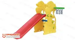 Горка пластиковая «Жираф» для детской площадки1