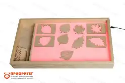 Световой стол для рисования песком с мультиподсветкой 16 цветов «Супер+ЦО» 40х70 см1
