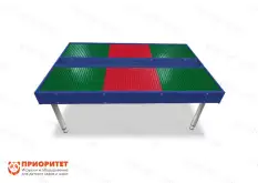 Лего-стол для конструирования «Максимум творчества» (синий)1