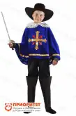 Карнавальный костюм «Мушкетер» синий от 110 до 152 см1