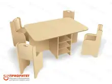 Игровой ландшафтный стол со стульями «Развитие»1