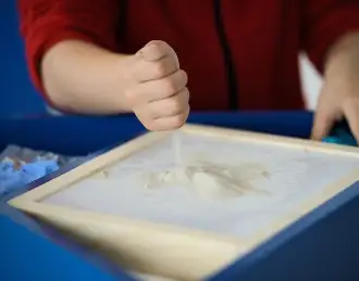 Игры с песком для детей