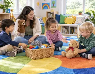 «Добрые игры» в средней группе: план и примеры для детей 4–5 лет