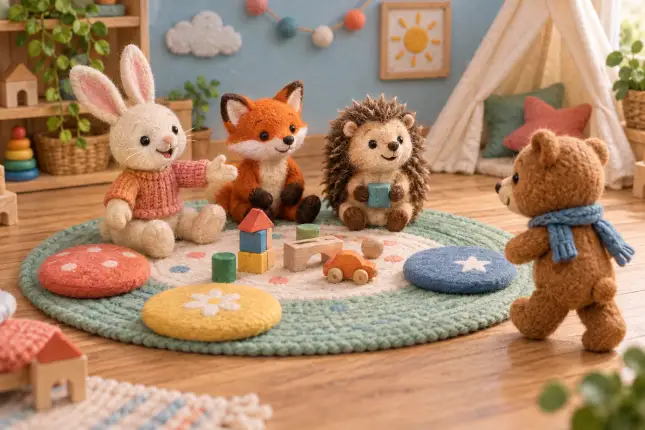 «Добрые игры» в средней группе: план и примеры для детей 4–5 лет
