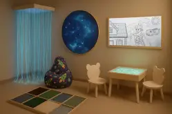 Как создать сенсорную комнату в детском саду: оборудование и методики