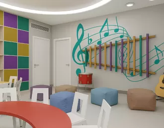 Оснащение кабинета музыки в школе