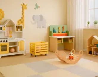 Как оформить развивающую среду в группе детского сада: зонирование и материалы