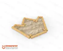 Песочница «Корона» Wood1