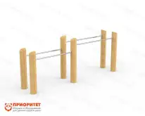 Брусья двухуровневые Wood1