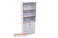 Стеллаж полуоткрытый со стеклом