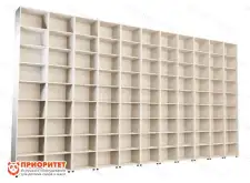 Шкаф встраиваемый открытый многосекционный1