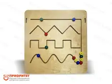 Тактильно-развивающая панель Научусь и напишу1