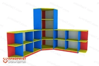 Стеллаж «Уголок» (цветной)