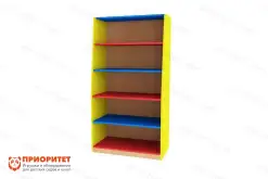 Стеллаж для игрушек №2 (цветной)1