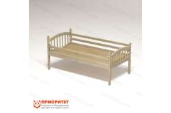 Кровать детская «Лера» с механизмом опускания борта (ДВП, 140 см)