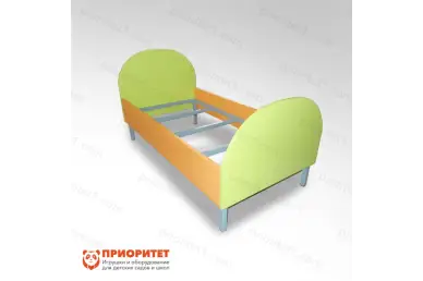 Кровать детская на металлических ножках (123,2 см)