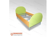 Кровать детская на металлических ножках (143,2 см)