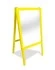 Мольберт напольный с зеркалом «Креативный взгляд» (желтый)