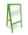 Мольберт напольный с зеркалом «Креативный взгляд» (зеленый)