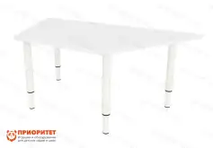 Стол детский регулируемый «Трапеция» (ЛДСП, 0-3 группа) цветной1