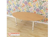 Стол детский регулируемый «Овальный» (ЛДСП, 0-3 группа)