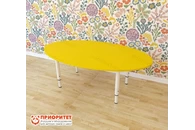 Стол детский регулируемый «Овальный» (пластик, 0-3 группа)