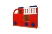 Стеллаж-стенка игровая «Пожарная машина» без наклеек