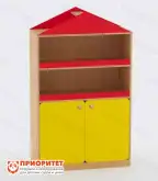 Модульная стенка «Домик» модуль №1 (цветной фасад)1
