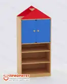 Модульная стенка «Домик» модуль №2 (цветной фасад)1