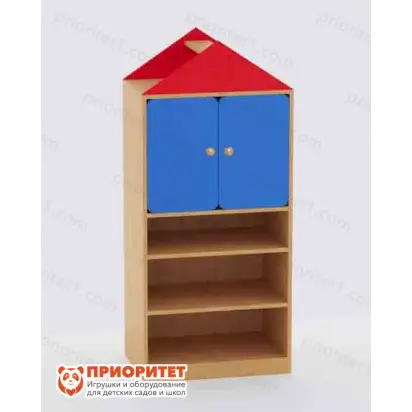 Модульная стенка «Домик» модуль №2 (цветной фасад)
