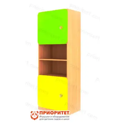 Модульная стенка «Кубик Рубик» модуль №2 (цветной фасад)