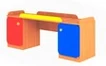 Модульная стенка «Кубик Рубик» модуль №6 (цветной фасад)