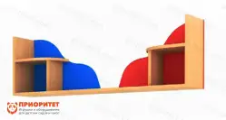 Модульная стенка «Кубик Рубик» модуль №8 (цветной фасад)1