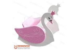 Стул для кукол с качалкой «Лебедь» розовый