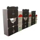 Стеллаж-стенка игровой «3 медведя»