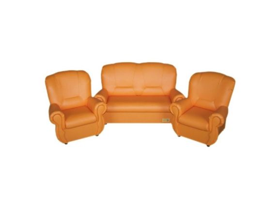Набор мягкой мебели «Бусинка» оранжевый