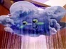 Фиброоптический модуль «Веселое облако» с пу для сенсорной комнаты