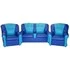 Набор мягкой мебели «Пузатик» сине-голубой