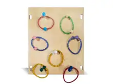 Тактильно-развивающая панель «Самый меткий»1