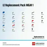 LE набор с запасными частями M&M 11
