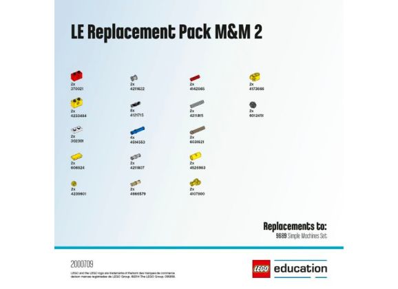 LE набор с запасными частями M&M 2