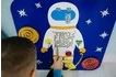 Бизиборд «Храбрый космонавт» с лабиринтом