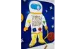 Бизиборд «Храбрый космонавт» вид сбоку