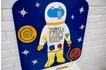 Бизиборд «Храбрый космонавт» общий вид