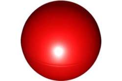 Мяч красный R52