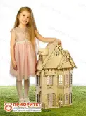 Кукольный домик из фанеры 2 этажа1