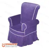 Кресло детское «Зазнайка Люкс» фиолетовый1
