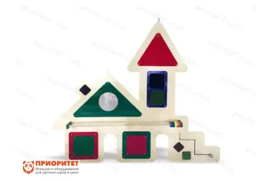 Декоративно-развивающая панель «Городской дворик №1»