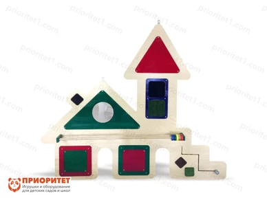 Декоративно-развивающая панель «Городской дворик №1»