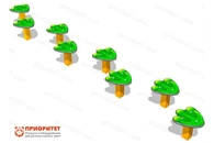 Пеньки «Лягушонок» для детской площадки